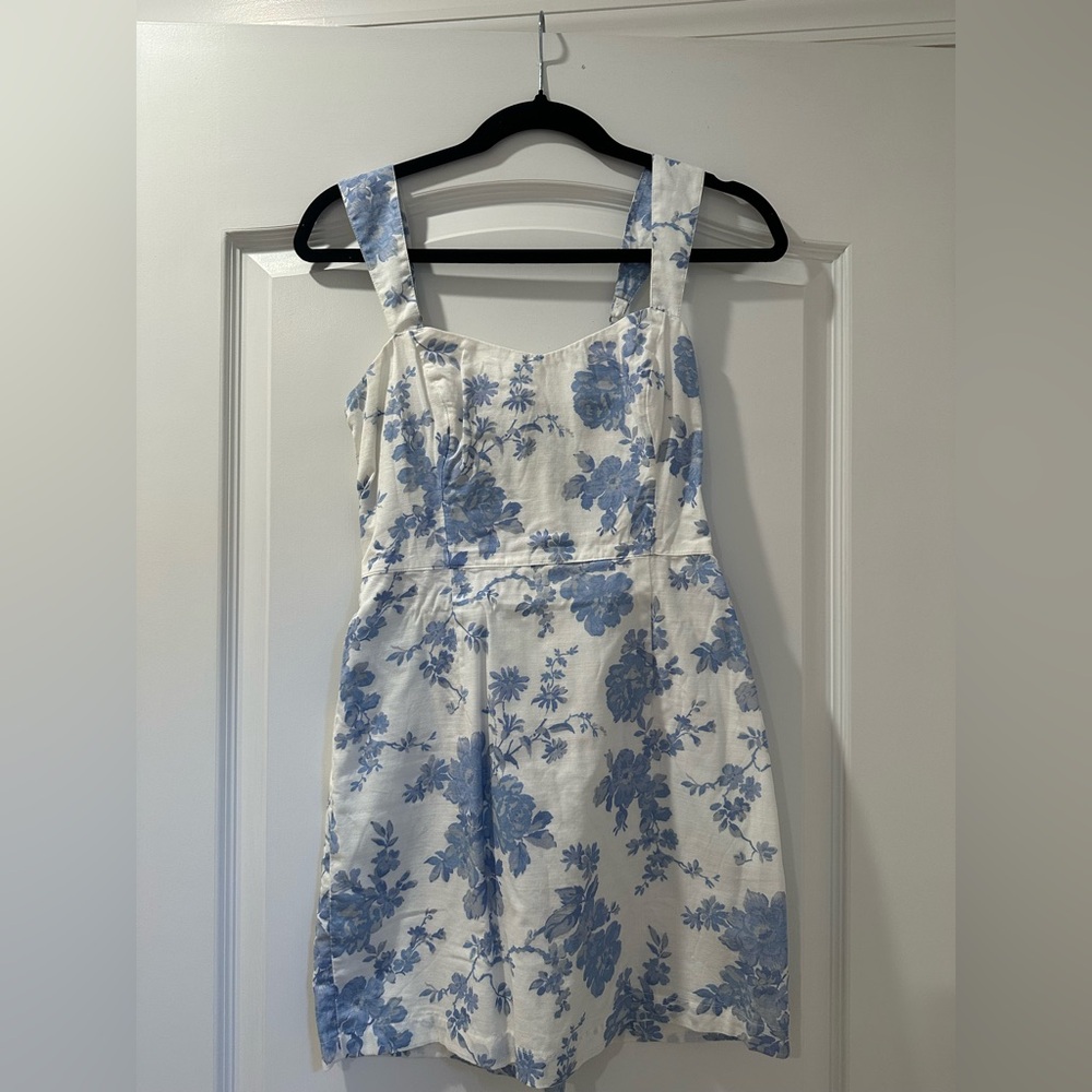 Abercrombie & Fitch Blue Floral Dress